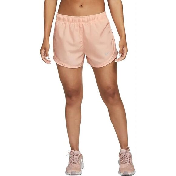 Nike Women's size Medium Dri-fit Tempo Track 3.5 Shorts Arctic Orange - Picture 2 of 7